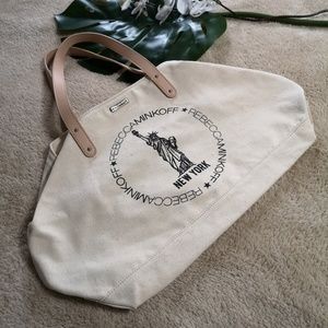 Rebecca Minkoff Cotton Canvas Tote